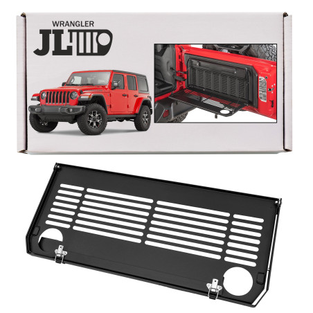 JEEP WRANGLER JL 2018+ CAPPELLIERA TAVOLO PORTELLONE BAGAGLIAIO (Cod. AP-44035_A4x4)