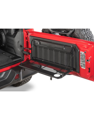 JEEP WRANGLER JL 2018+ CAPPELLIERA TAVOLO PORTELLONE BAGAGLIAIO (Cod. AP-44035_A4x4)