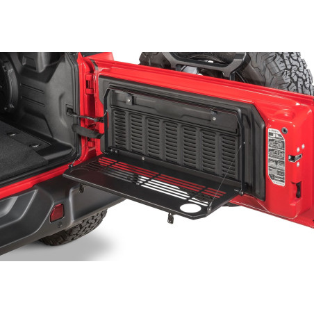 JEEP WRANGLER JL 2018+ CAPPELLIERA TAVOLO PORTELLONE BAGAGLIAIO (Cod. AP-44035_A4x4)