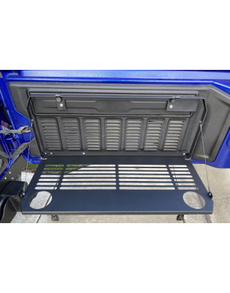 JEEP WRANGLER JL 2018+ CAPPELLIERA TAVOLO PORTELLONE BAGAGLIAIO (Cod. AP-44035_A4x4)