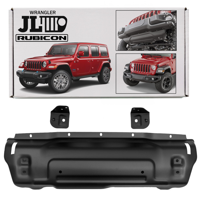JEEP WRANGLER JL 2018+ PROTEZIONE PER ANTERIORE PARAURTI 82215183AB (Cod. AP-44039_A4x4)