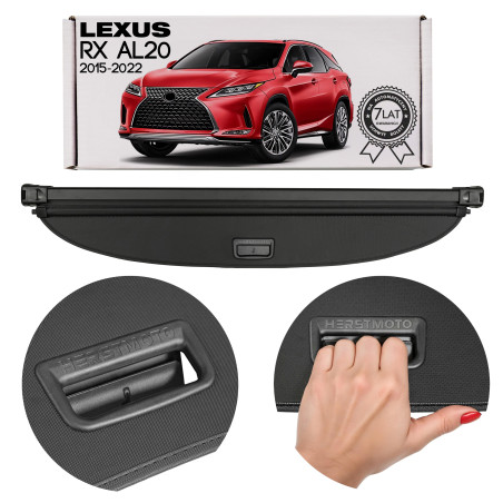 LEXUS RX IV AL20 2015-2022 CAPPELLIERA COPRIBAGAGLI NERA 64910-48020-E0 (Cod. AP-44067_A4x4)