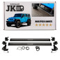 JEEP WRANGLER JK 2007-2018 4D PEDANE LATERALI SOTTOPORTA ELETTRICI (Cod. AP-44071_A4x4)