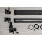 JEEP WRANGLER JK 2007-2018 4D PEDANE LATERALI SOTTOPORTA ELETTRICI (Cod. AP-44071_A4x4)
