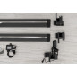 JEEP WRANGLER JK 2007-2018 4D PEDANE LATERALI SOTTOPORTA ELETTRICI (Cod. AP-44071_A4x4)