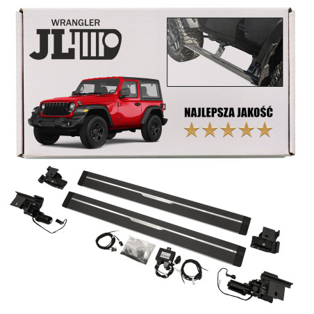 JEEP WRANGLER JL 2018+ 2D SOTTOPORTA ELETTRICI (Cod. AP-44072_A4x4)