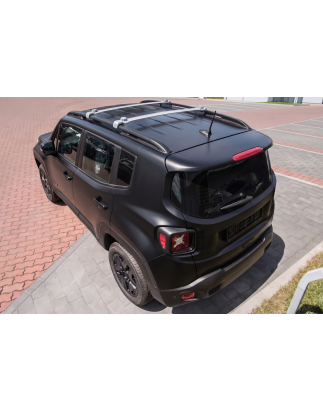JEEP RENEGADE BARRE TRASVERSALI ARGENTO OEM 5-RRCB-JREN14-OE (Cod. AP-44075_A4x4)