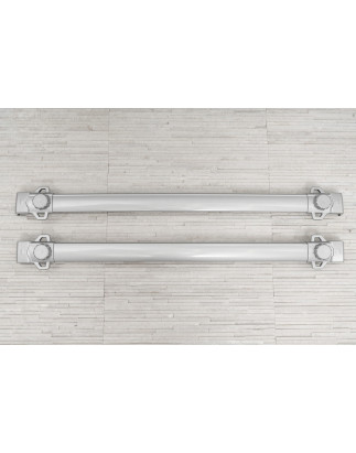 JEEP RENEGADE BARRE TRASVERSALI ARGENTO OEM 5-RRCB-JREN14-OE (Cod. AP-44075_A4x4)