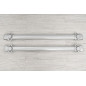 JEEP RENEGADE BARRE TRASVERSALI ARGENTO OEM 5-RRCB-JREN14-OE (Cod. AP-44075_A4x4)