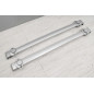 JEEP RENEGADE BARRE TRASVERSALI ARGENTO OEM 5-RRCB-JREN14-OE (Cod. AP-44075_A4x4)