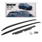 BMW X5 F15 2013-2018 BARRE LONGITUDINALI TETTO NERI 7295815 / 7295816 (Cod. AP-44076_A4x4)