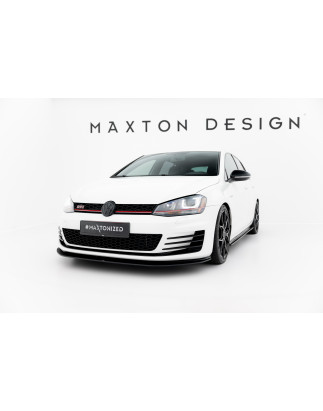 SPLITTER ANTERIORE street pro VW Golf 7 GTI (Cod. M-VWGO7GTICNC-FD2B)