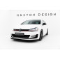 SPLITTER ANTERIORE street pro VW Golf 7 GTI (Cod. M-VWGO7GTICNC-FD2B)