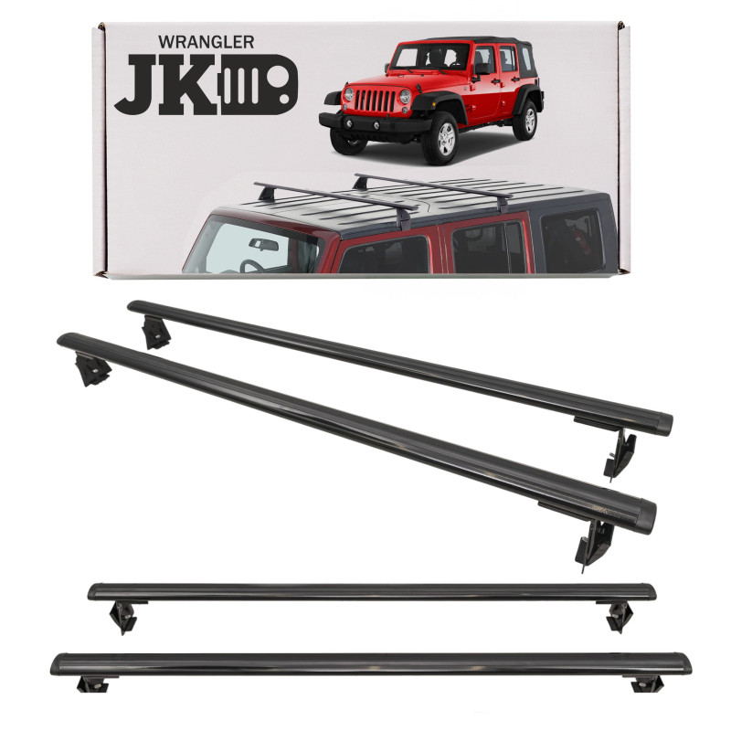JEEP WRANGLER JK 2007-2018 TRAVERSE TETTO TRASVERSALI (Cod. AP-44079_A4x4)