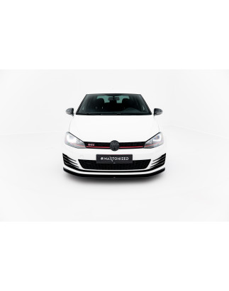 SPLITTER ANTERIORE street pro VW Golf 7 GTI (Cod. M-VWGO7GTICNC-FD2B)