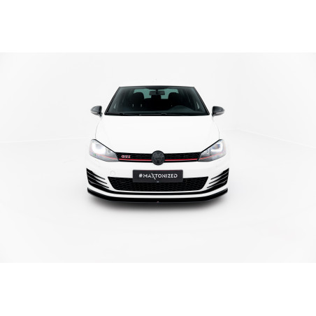 SPLITTER ANTERIORE street pro VW Golf 7 GTI (Cod. M-VWGO7GTICNC-FD2B)