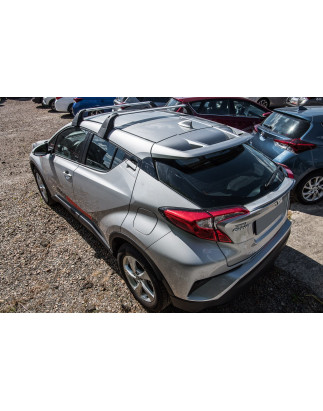 TOYOTA C-HR AX10 2016+ BARRE TRASVERSALI ARGENTO OEM PW30110001 (Cod. AP-44081_A4x4)