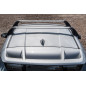 TOYOTA C-HR AX10 2016+ BARRE TRASVERSALI ARGENTO OEM PW30110001 (Cod. AP-44081_A4x4)