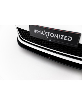SPLITTER ANTERIORE street pro VW Golf 7 GTI (Cod. M-VWGO7GTICNC-FD2B)