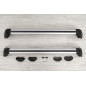 TOYOTA C-HR AX10 2016+ BARRE TRASVERSALI ARGENTO OEM PW30110001 (Cod. AP-44081_A4x4)