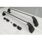 TOYOTA C-HR AX10 2016+ BARRE TRASVERSALI ARGENTO OEM PW30110001 (Cod. AP-44081_A4x4)