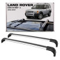 LAND ROVER DISCOVERY 3 L319 2004-2009 BARRE TRASVERSALI PER RAIL TETTO ARGENTO STILE OEM VPLAR0001 (