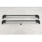 LAND ROVER DISCOVERY 3 L319 2004-2009 BARRE TRASVERSALI PER RAIL TETTO ARGENTO STILE OEM VPLAR0001 (