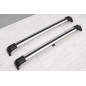 LAND ROVER DISCOVERY 3 L319 2004-2009 BARRE TRASVERSALI PER RAIL TETTO ARGENTO STILE OEM VPLAR0001 (
