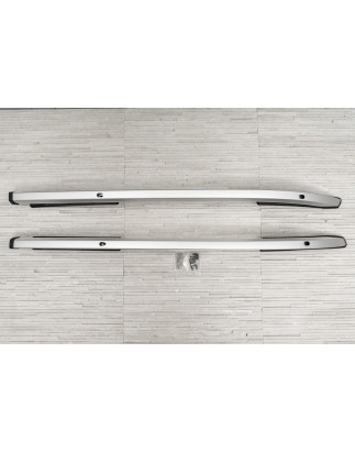 MITSUBISHI L200 V TRITON 2015+ BARRE LONGITUDINALI TETTO ARGENTO (Cod. AP-44089_A4x4)