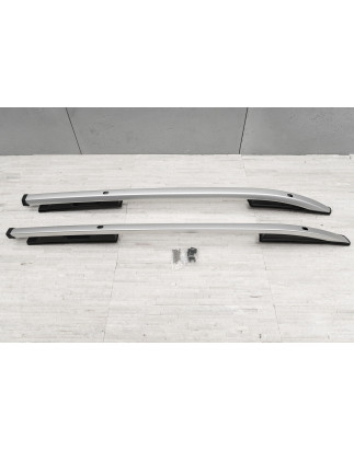 MITSUBISHI L200 V TRITON 2015+ BARRE LONGITUDINALI TETTO ARGENTO (Cod. AP-44089_A4x4)