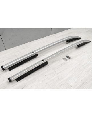 MITSUBISHI L200 V TRITON 2015+ BARRE LONGITUDINALI TETTO ARGENTO (Cod. AP-44089_A4x4)