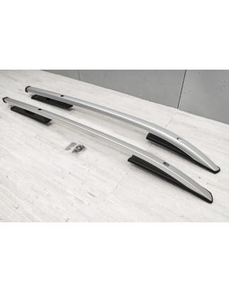 MITSUBISHI L200 V TRITON 2015+ BARRE LONGITUDINALI TETTO ARGENTO (Cod. AP-44089_A4x4)