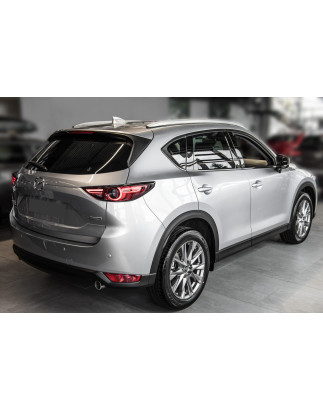 MAZDA CX-5 II KF 2017-2025 BARRE LONGITUDINALI TETTO ARGENTO OEM 00008LR09 (Cod. AP-44092_A4x4)