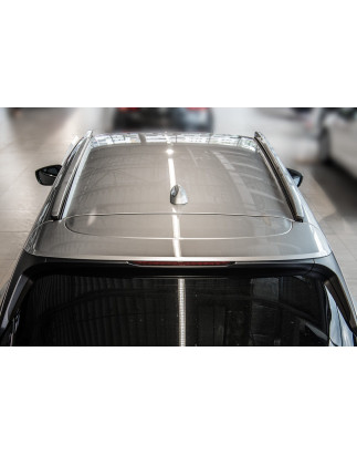MAZDA CX-5 II KF 2017-2025 BARRE LONGITUDINALI TETTO ARGENTO OEM 00008LR09 (Cod. AP-44092_A4x4)