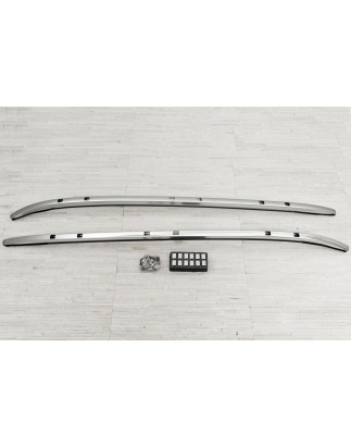 MAZDA CX-5 II KF 2017-2025 BARRE LONGITUDINALI TETTO ARGENTO OEM 00008LR09 (Cod. AP-44092_A4x4)