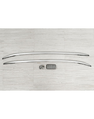 MAZDA CX-5 II KF 2017-2025 BARRE LONGITUDINALI TETTO ARGENTO OEM 00008LR09 (Cod. AP-44092_A4x4)