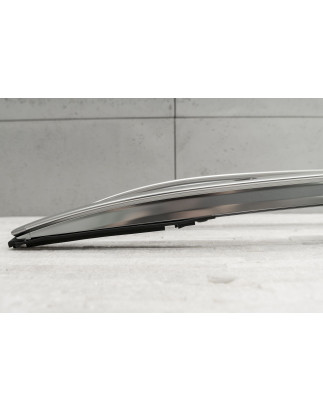 MAZDA CX-5 II KF 2017-2025 BARRE LONGITUDINALI TETTO ARGENTO OEM 00008LR09 (Cod. AP-44092_A4x4)
