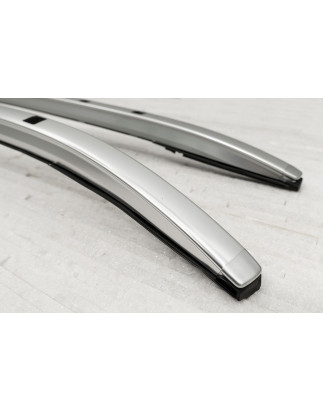MAZDA CX-5 II KF 2017-2025 BARRE LONGITUDINALI TETTO ARGENTO OEM 00008LR09 (Cod. AP-44092_A4x4)