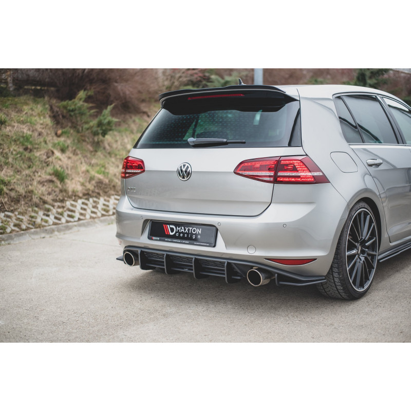 DIFFUSORE POSTERIORE street pro V.1 VW Golf 7 GTI (Cod. M-VWGO7GTICNC-RS1B)