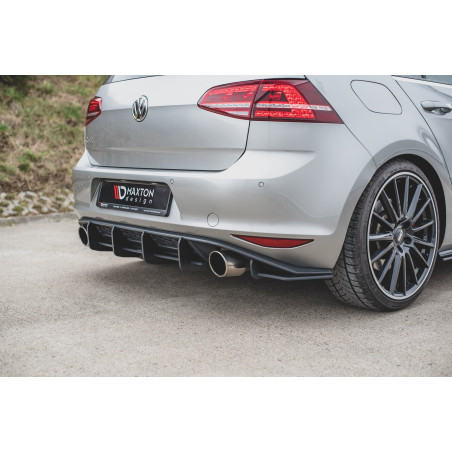 DIFFUSORE POSTERIORE street pro V.1 VW Golf 7 GTI (Cod. M-VWGO7GTICNC-RS1B)