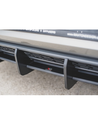 DIFFUSORE POSTERIORE street pro V.1 VW Golf 7 GTI (Cod. M-VWGO7GTICNC-RS1B)