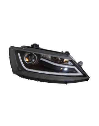 Fari Day Light Volkswagen Jetta 11 Black (Cod. E-FAW123)