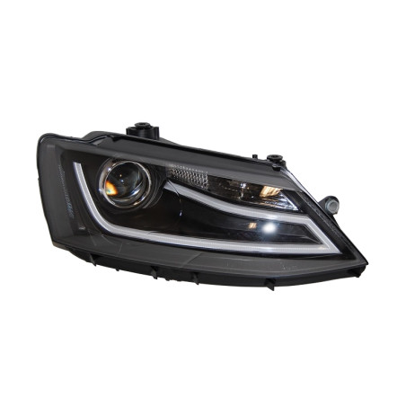 Fari Day Light Volkswagen Jetta 11 Black (Cod. E-FAW123)