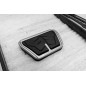 BMW SERIA 1 F20 2011-2019 RIVESTIMENTI PER PEDALI APPLICATI CAMBIO AUTOMATICO (Cod. AP-45104_A4x4)