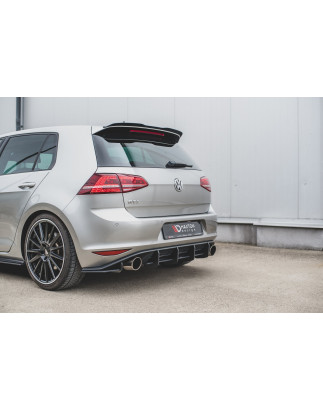 DIFFUSORE POSTERIORE street pro V.1 VW Golf 7 GTI (Cod. M-VWGO7GTICNC-RS1B)