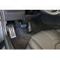 BMW SERIA 1 F20 2011-2019 RIVESTIMENTI PER PEDALI APPLICATI CAMBIO AUTOMATICO (Cod. AP-45104_A4x4)