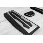 BMW SERIA 1 F20 2011-2019 RIVESTIMENTI PER PEDALI APPLICATI CAMBIO AUTOMATICO (Cod. AP-45104_A4x4)