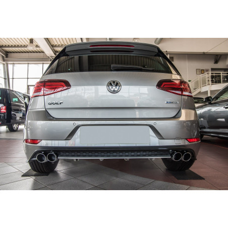 VW GOLF 7 VII 2016-2020 DIFFUSORE SPOILER PARAURTI POSTERIORE (Cod. AP-45113_A4x4)