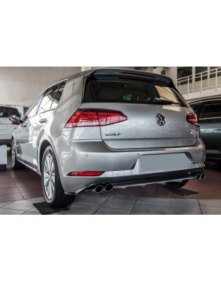VW GOLF 7 VII 2016-2020 DIFFUSORE SPOILER PARAURTI POSTERIORE (Cod. AP-45113_A4x4)