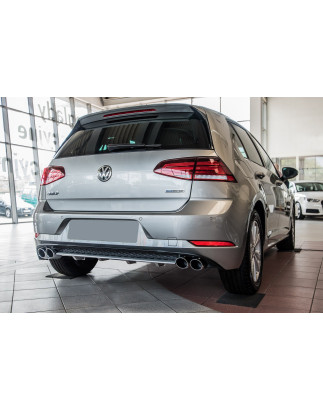 VW GOLF 7 VII 2016-2020 DIFFUSORE SPOILER PARAURTI POSTERIORE (Cod. AP-45113_A4x4)
